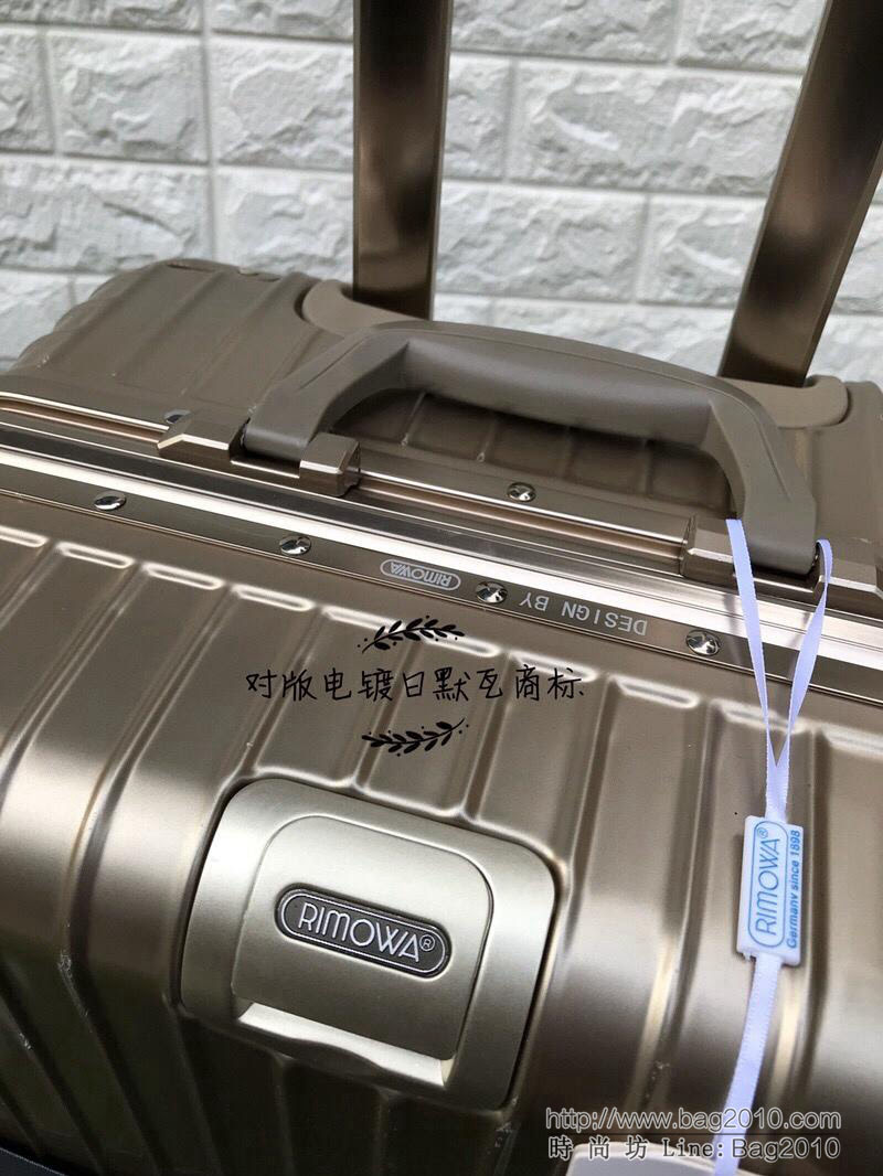 RIMOWA日默瓦 拉杆箱 PC+鋁鎂合金邊框Topas Sport 運動版 明星同款拉箱 8018  xbt1099